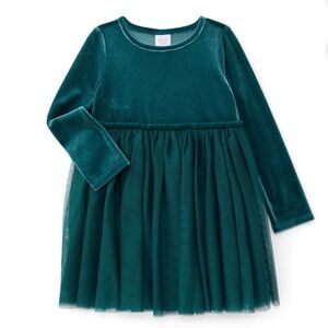 ✨Toddler Girl’s Velour Tutu Dress Long 
    Sleeves ✨